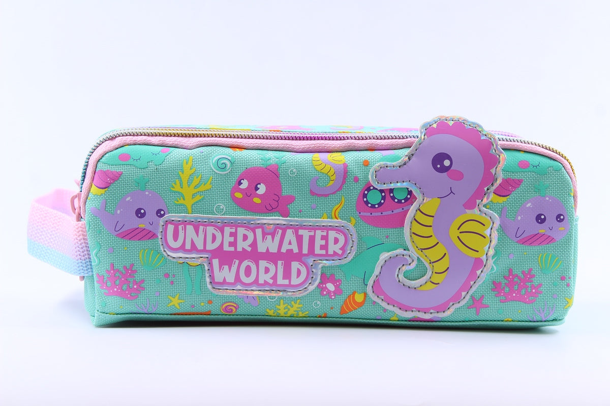 Seahorse Splash Pouch
