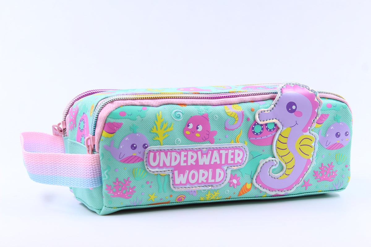 Seahorse Splash Pouch