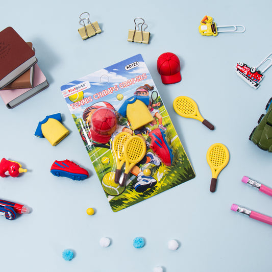 Kidgets 123 - Tennis Champs Erasers