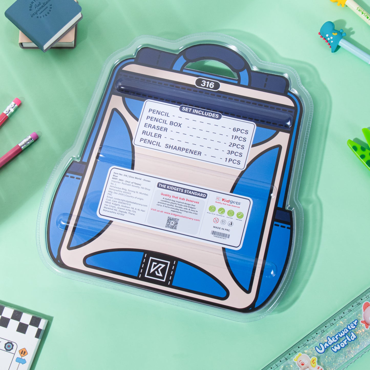 Kidgets Pencil Set - 316