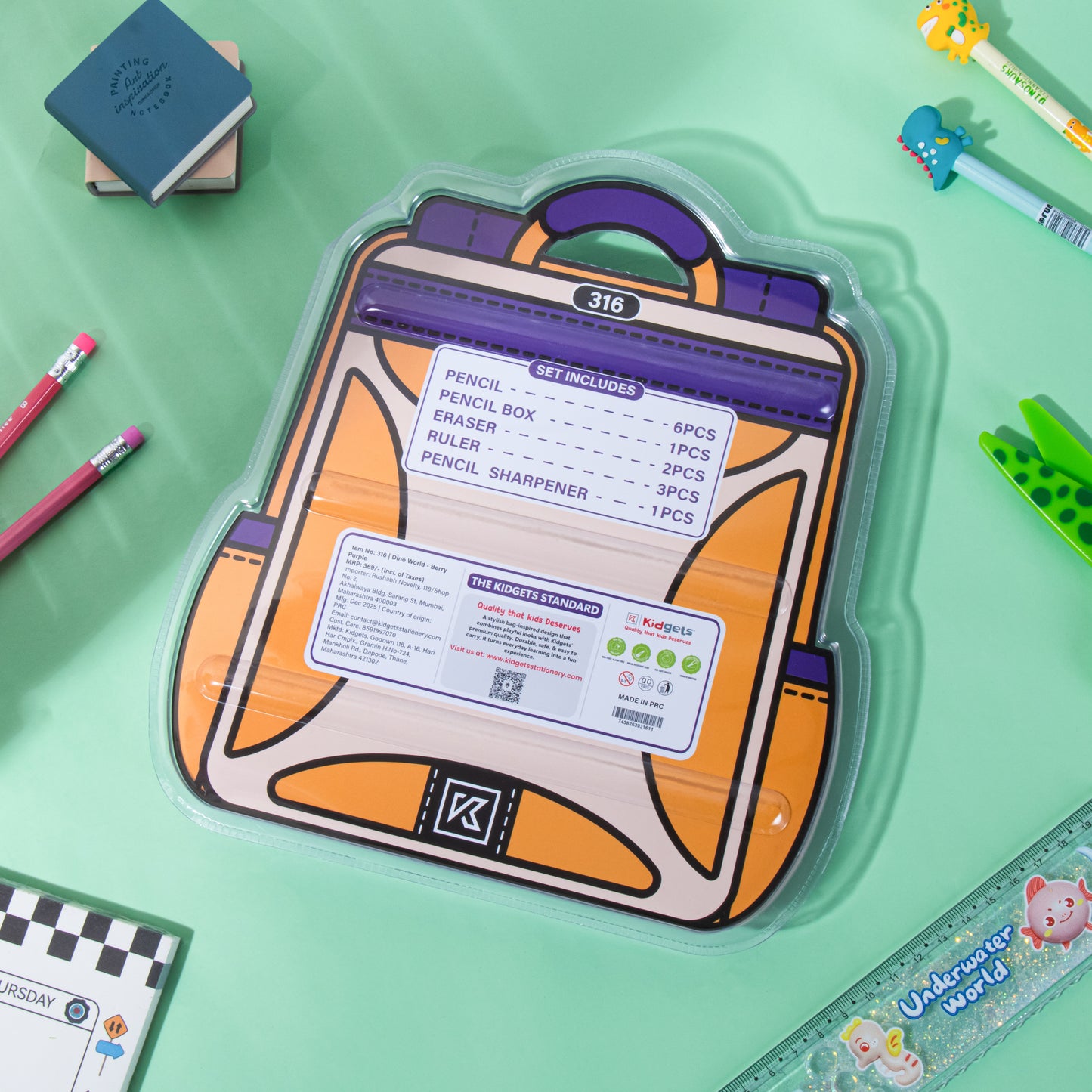 Kidgets Pencil Set - 316