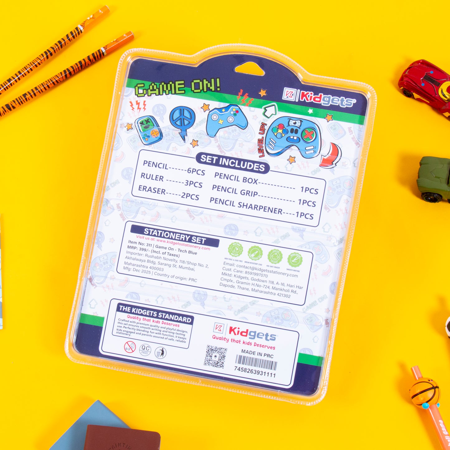 Kidgets Pencil Set- 311