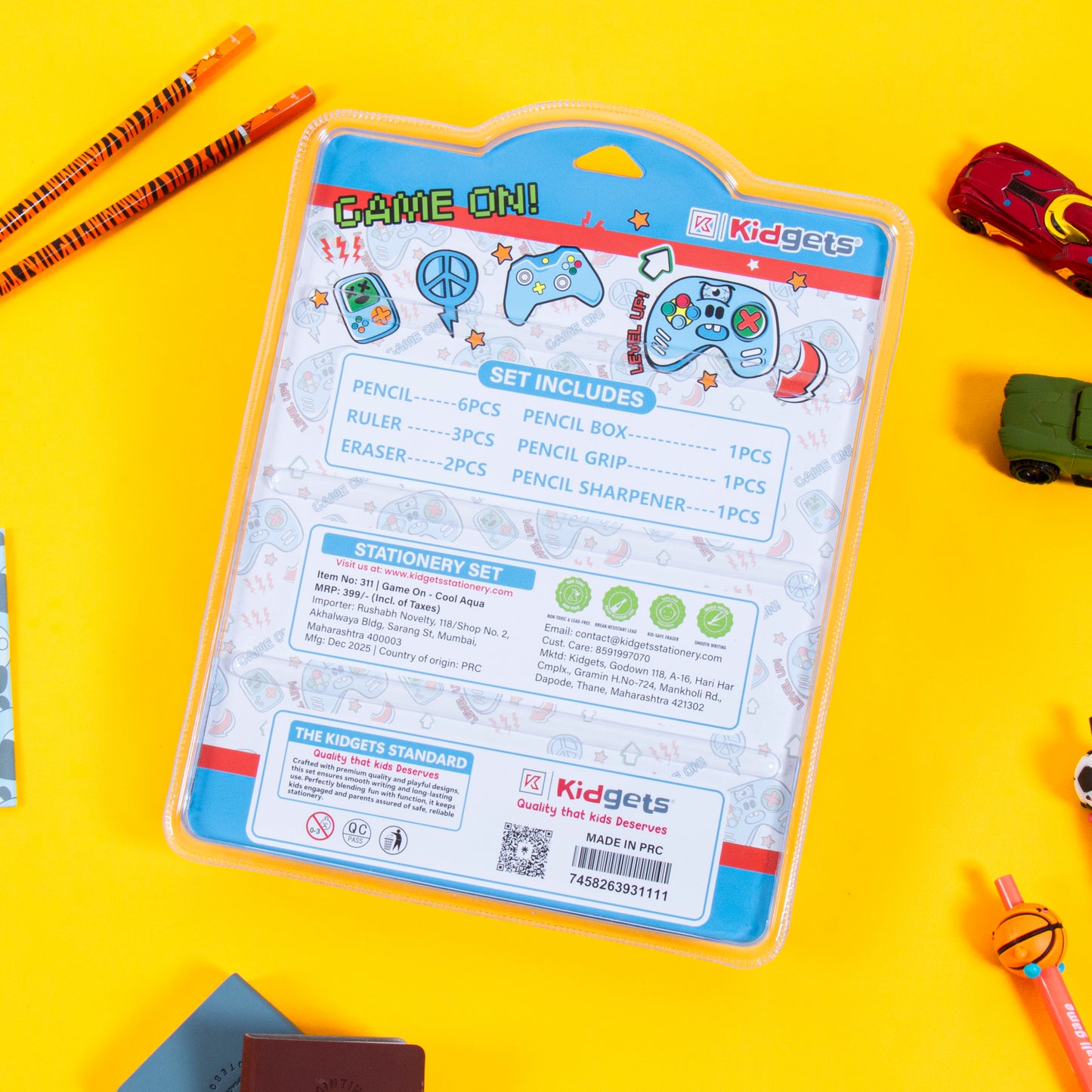 Kidgets Pencil Set- 311