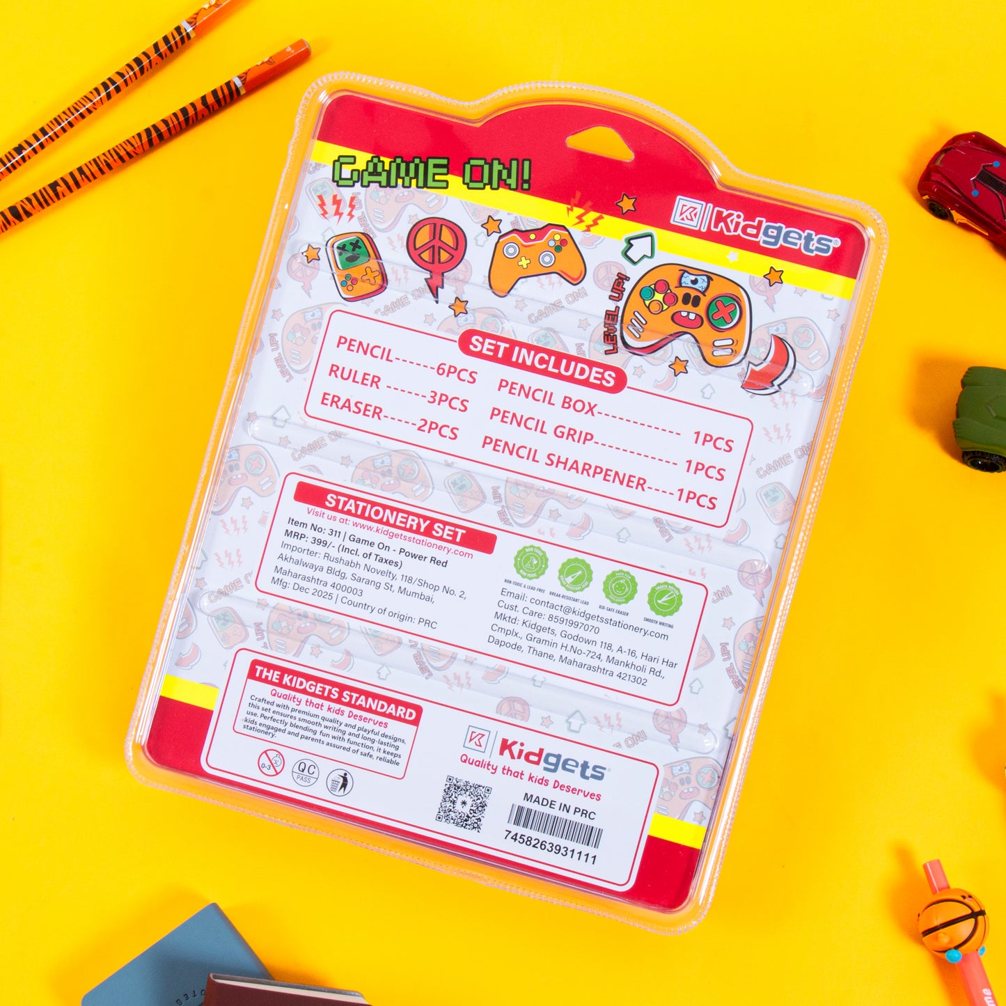 Kidgets Pencil Set- 311