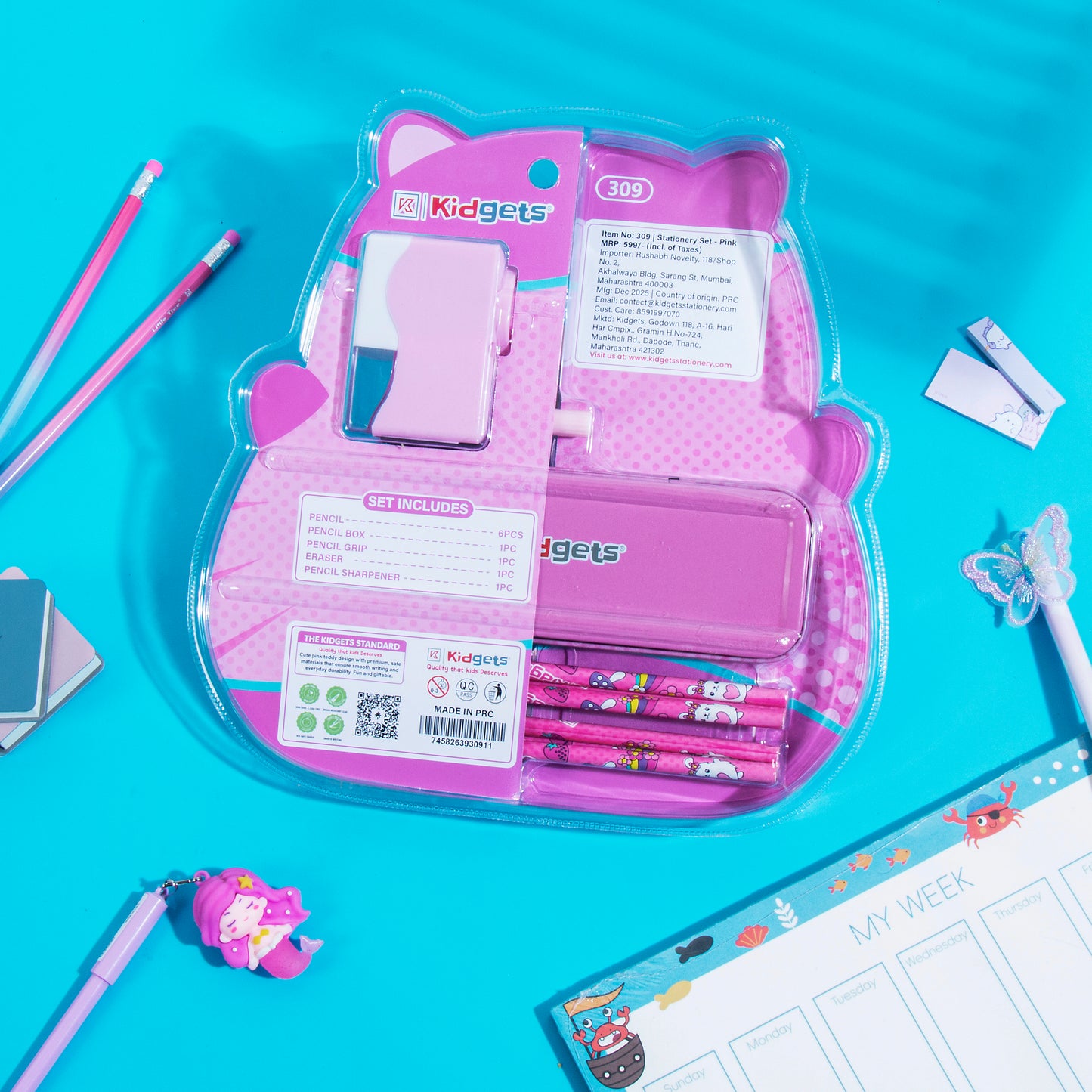 Kidgets Pencil Set - 309