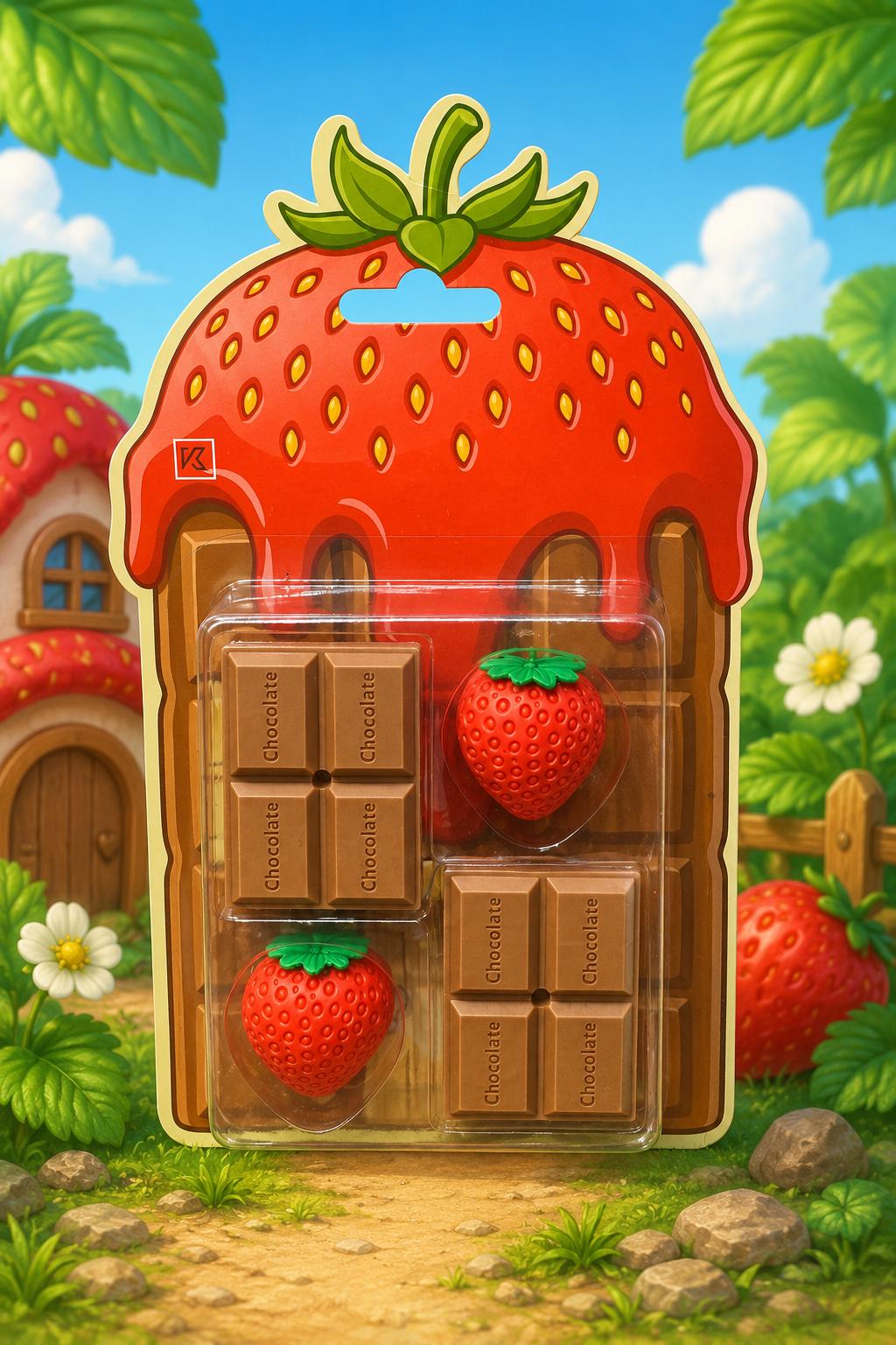 Kidgets Choco-Berry Erasers - KD215